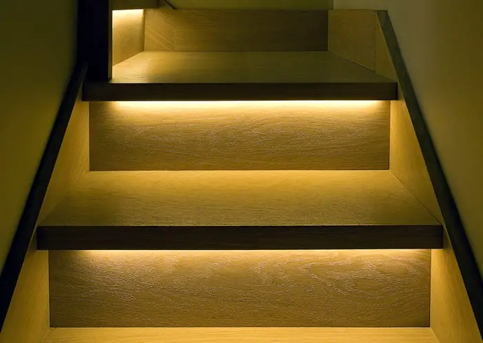 Stairs light for safety