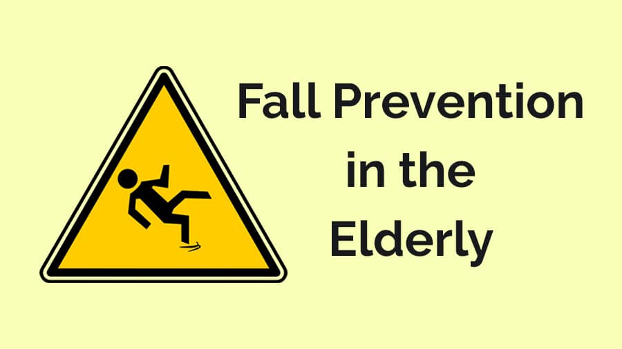 Fall prevention in the elderly at home