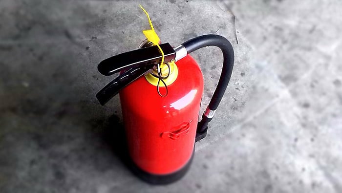 Fire extinguisher - an essential home safety item