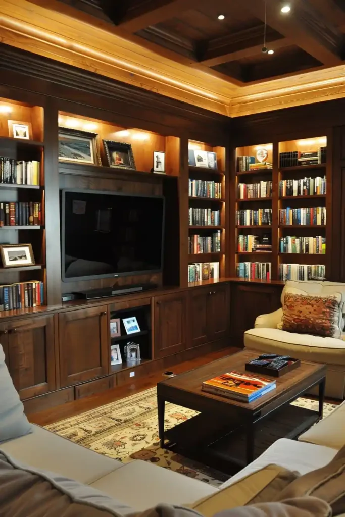 Bookcases for a Personalized TV Wall 3