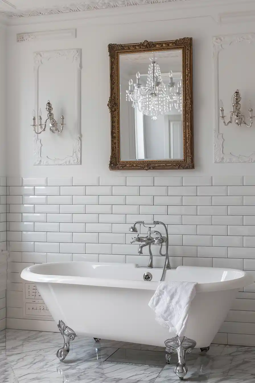 Classic White Bathroom Designs 2