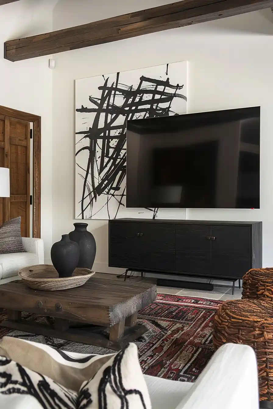 Elevate Your TV Wall with Statement Art 2 1