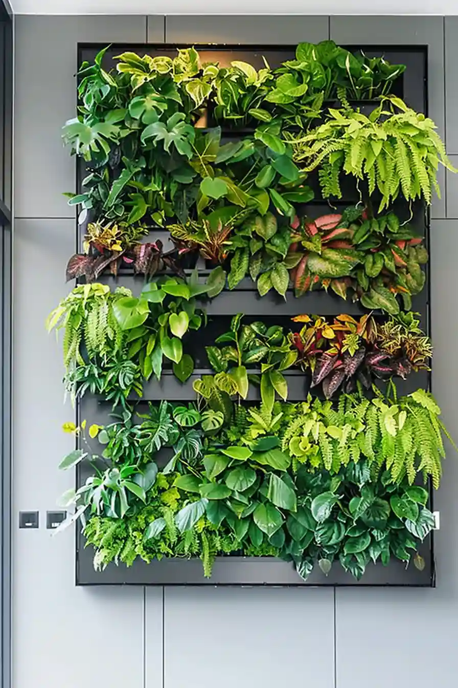 Install a Vertical Green Wall System